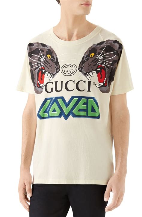 gucci lion print shirt|Gucci tiger print.